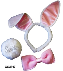 Bunny Ears Bowtie & Tail set
