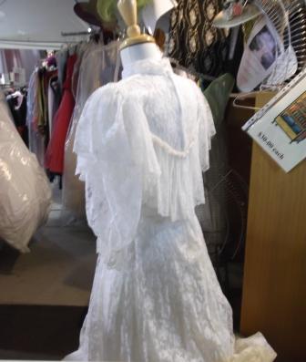 White wedding dress $250-00